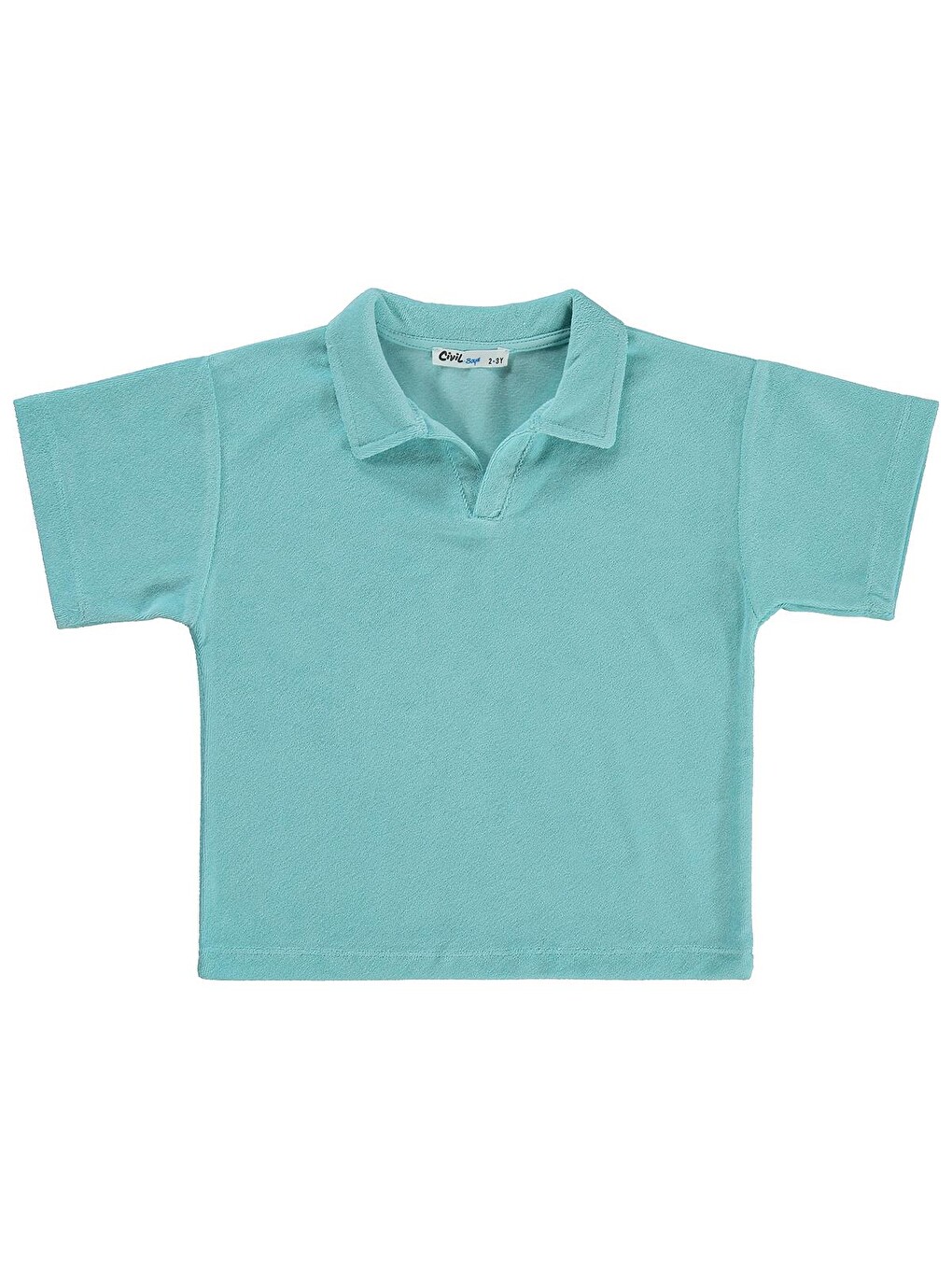 Boys Polo Yaka 2-5 Yaş Tişört - Yeşil