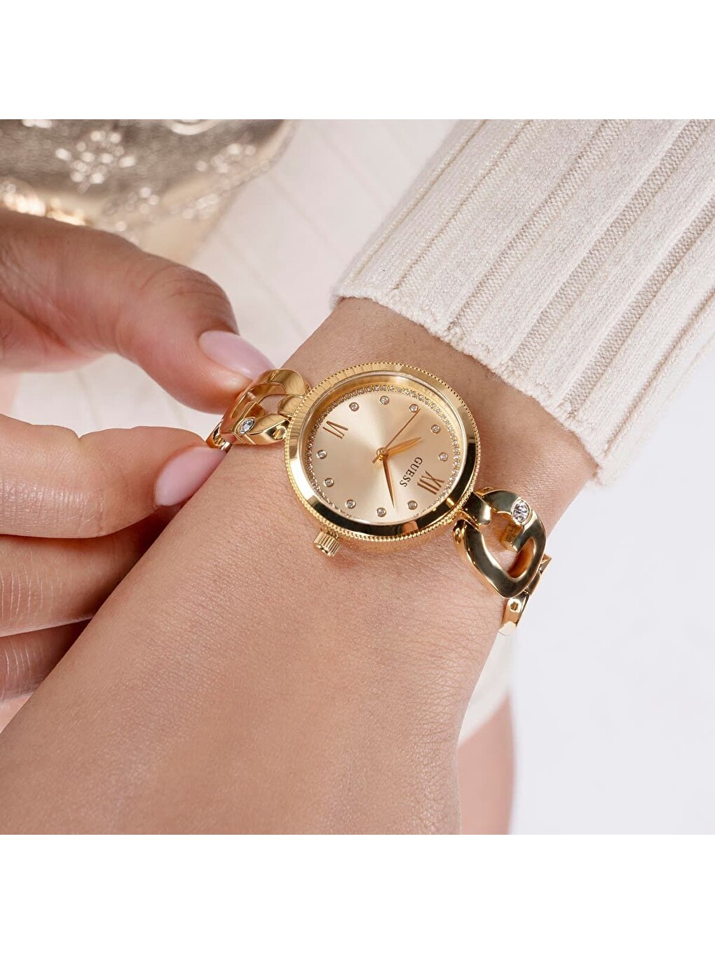 Sarı GUGW0759L2 Kadın Kol Saati-7