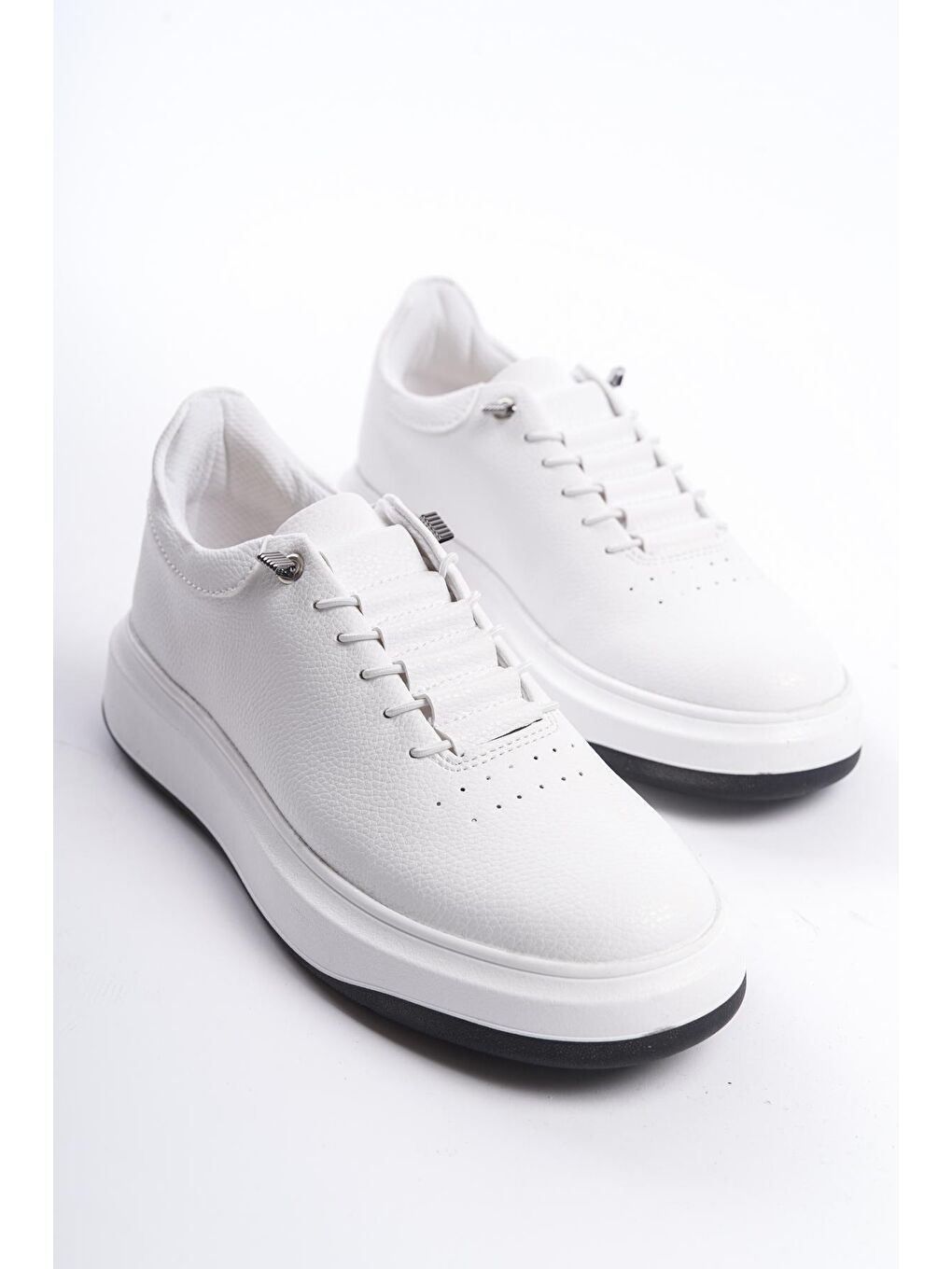 Beyaz D0405 Günlük Ortopedik Erkek Sneaker Spor Ayakkabı