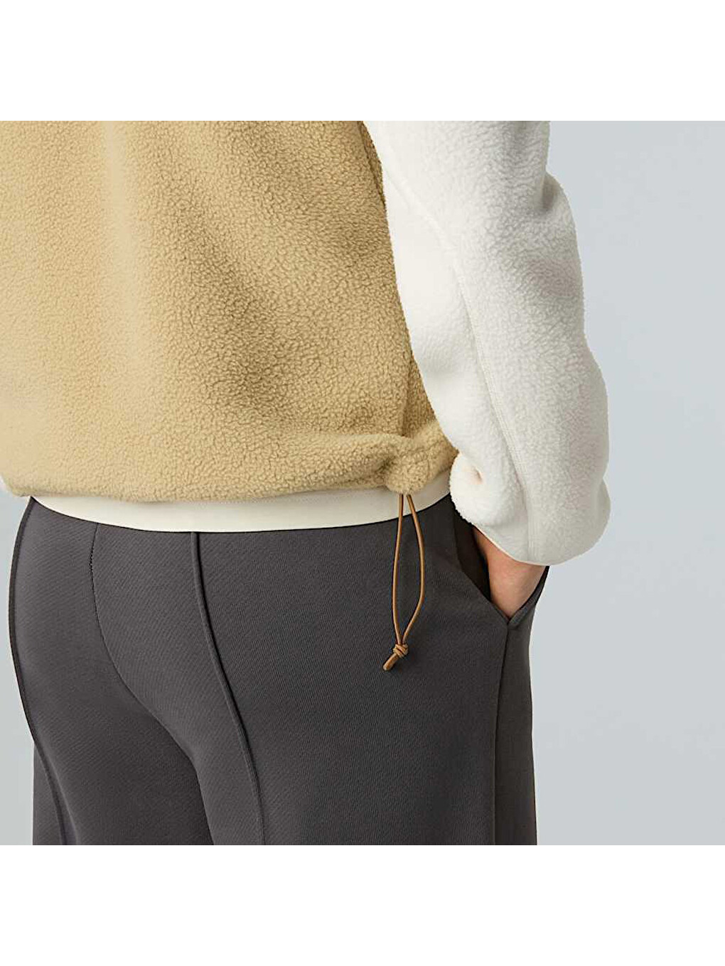 Karışık Yumiori Kadın Dik Yaka Sweatshirt-4