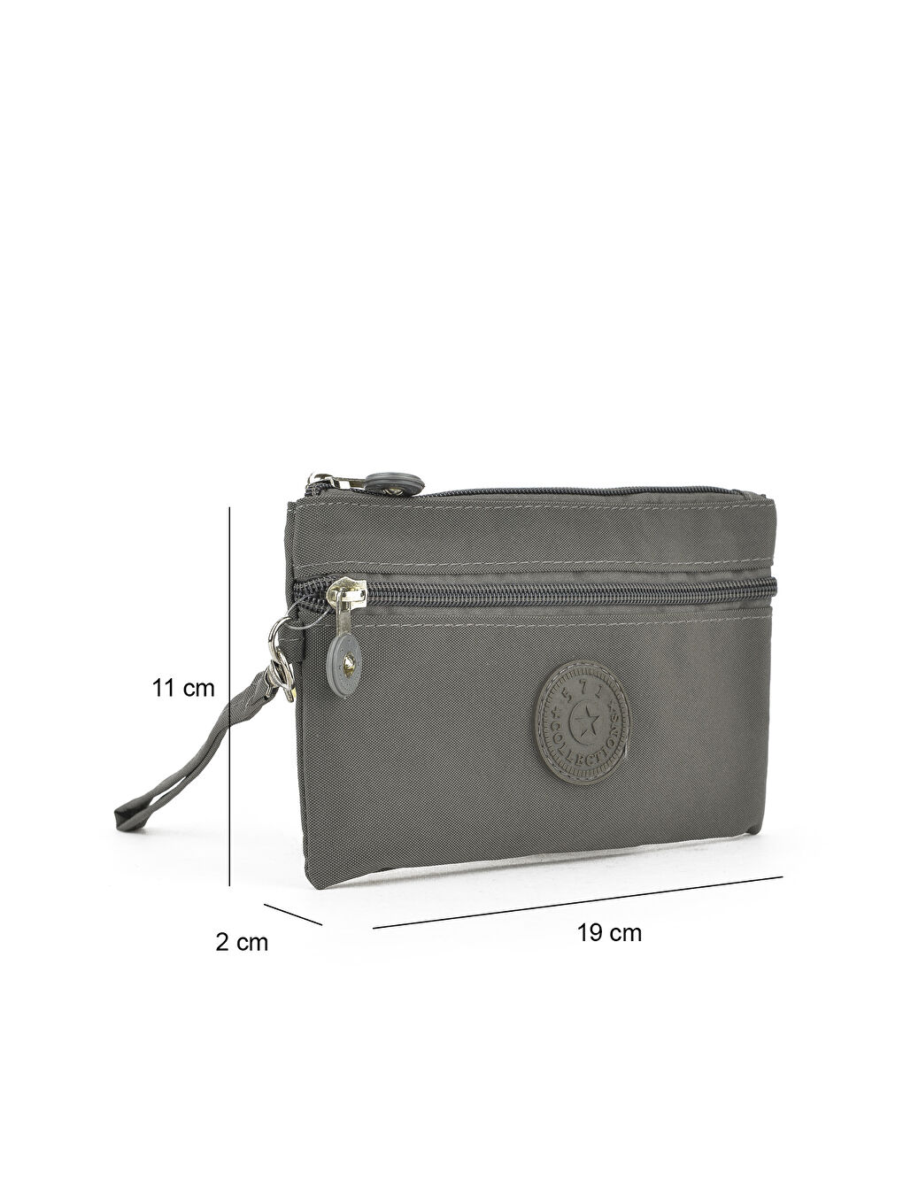 Kadın Portföy Cüzdan Çanta 141441Z1115D Gri-1