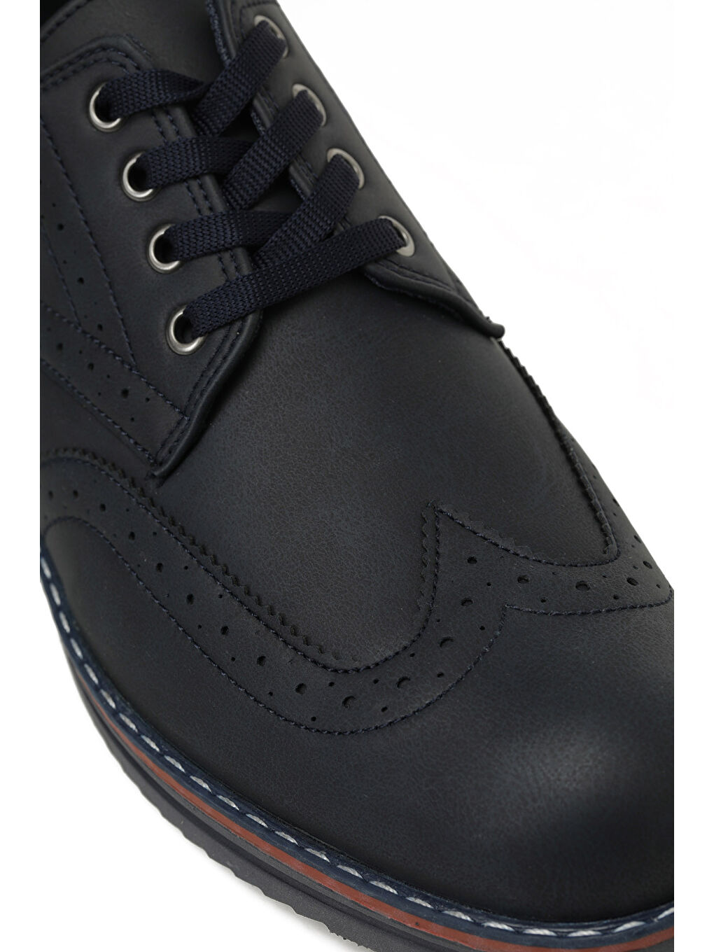 353617.M 5FX Lacivert Erkek Klasik Ayakkabı-6