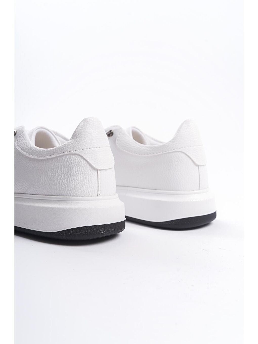 Beyaz D0405 Günlük Ortopedik Erkek Sneaker Spor Ayakkabı-3