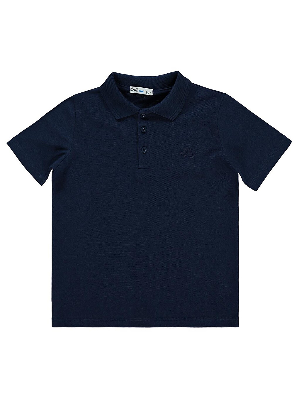 Boys Basic Lakos 6-9 Yaş Tshirt - Lacivert