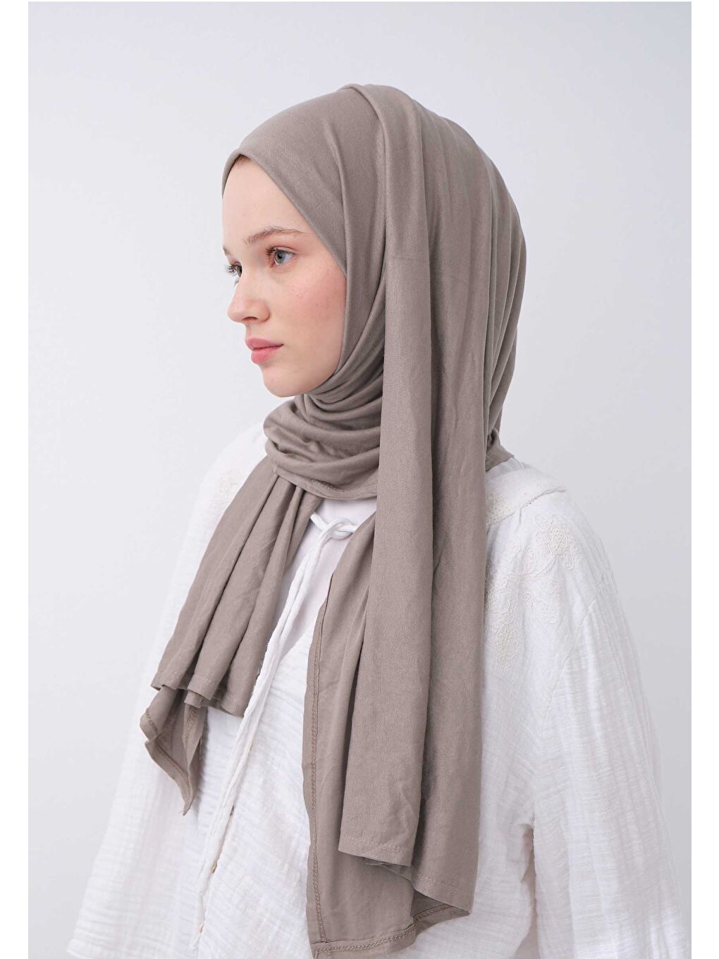 Gri Penye Şal Kül-2