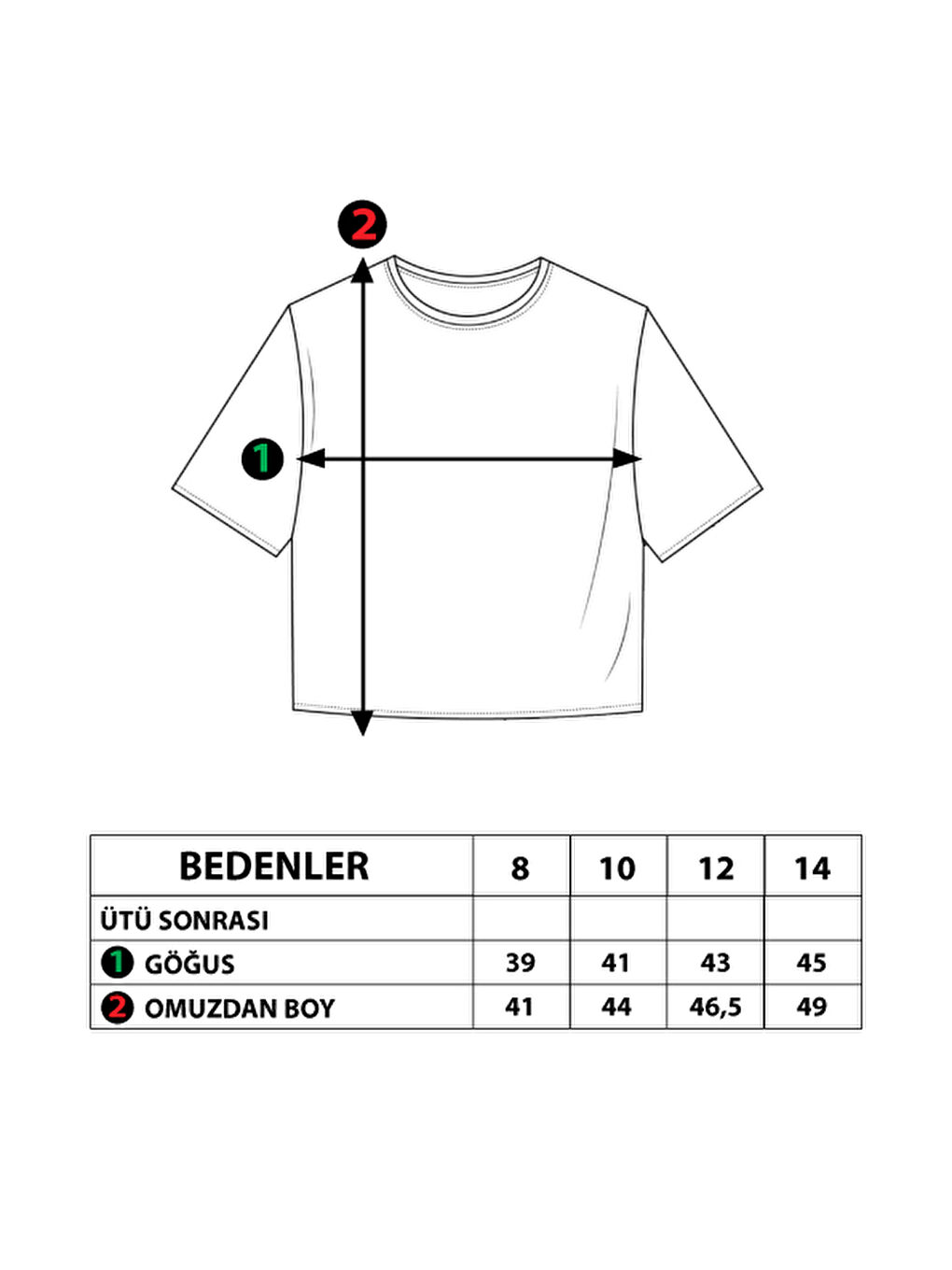 Sarı Kız Çocuk Papatya Desenli Tişört-1