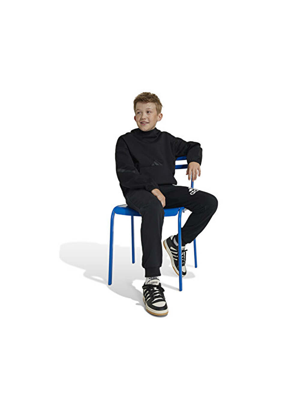 J Z.n.e. Hd Çocuk Günlük Sweatshirts Jf2489 Siyah-1