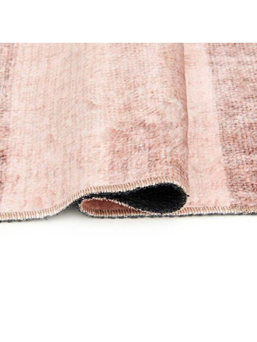 Kadife Patchwork Halı - Bej - 120x180 cm-3