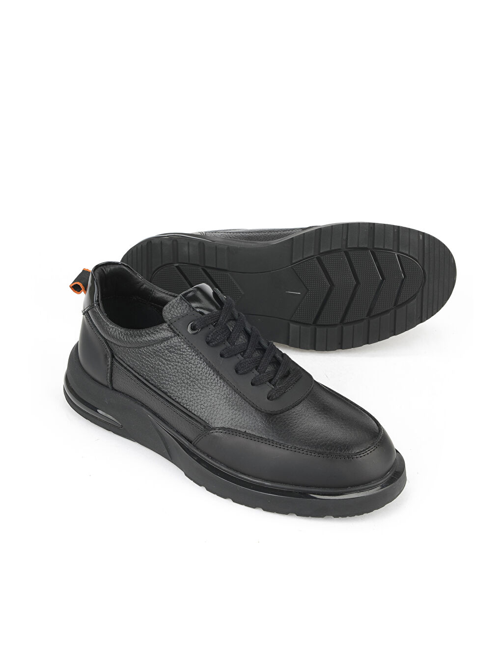 Erkek Hakiki Deri Ayakkabı 1531025Z2048 Siyah-3