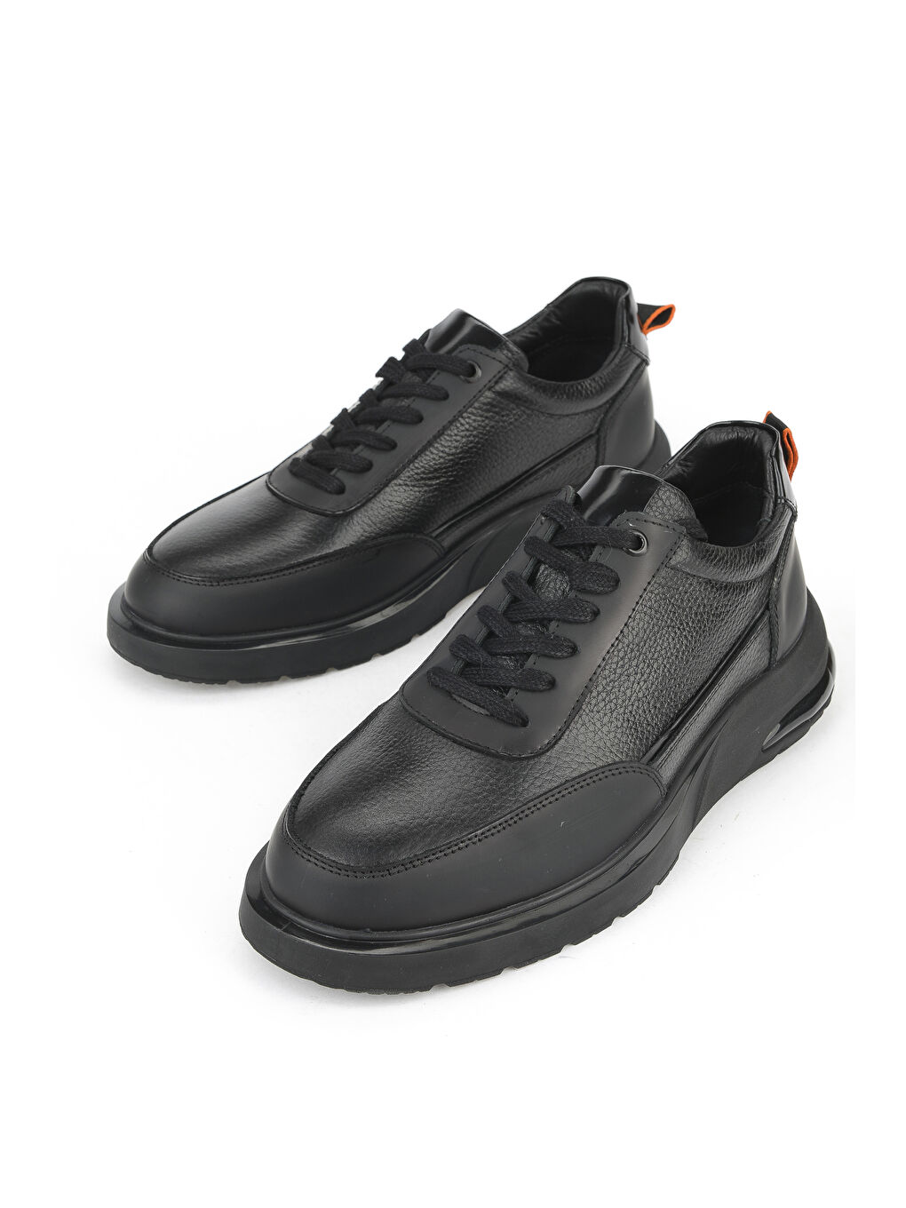 Erkek Hakiki Deri Ayakkabı 1531025Z2048 Siyah-4