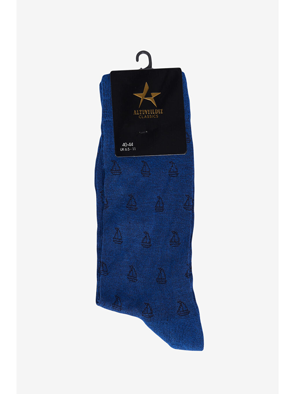 Erkek İndigo Bambulu Çorap