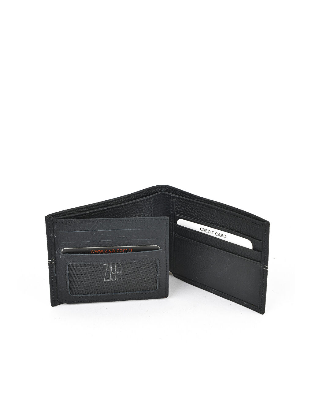 Erkek Hakiki Deri Cüzdan 1519841ZY06 Siyah-2