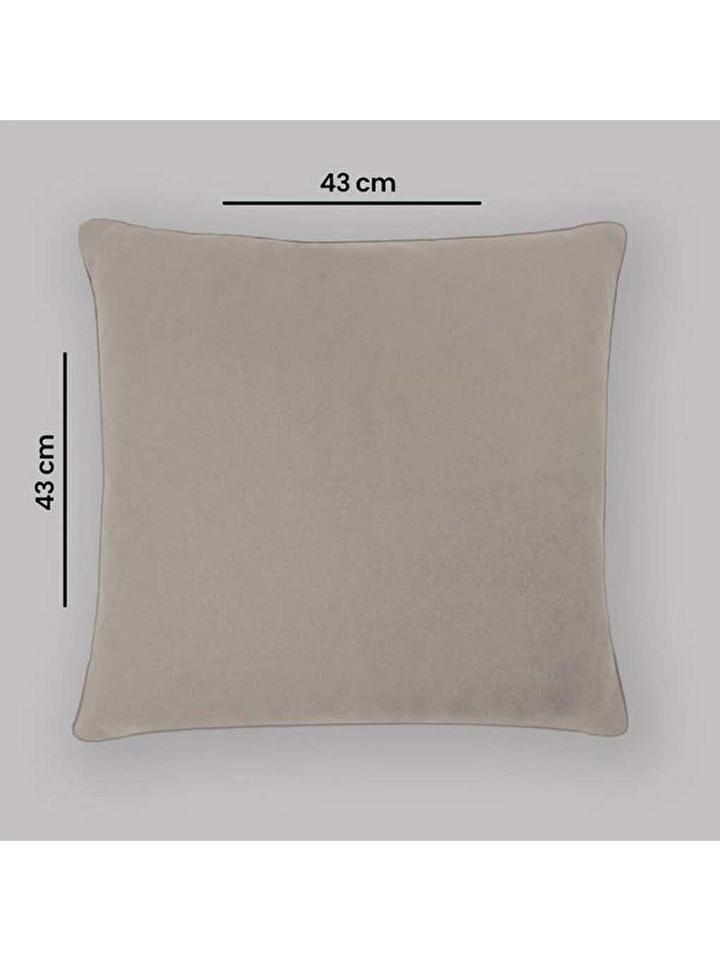 Soho Kadife Kırlent - Bej-6