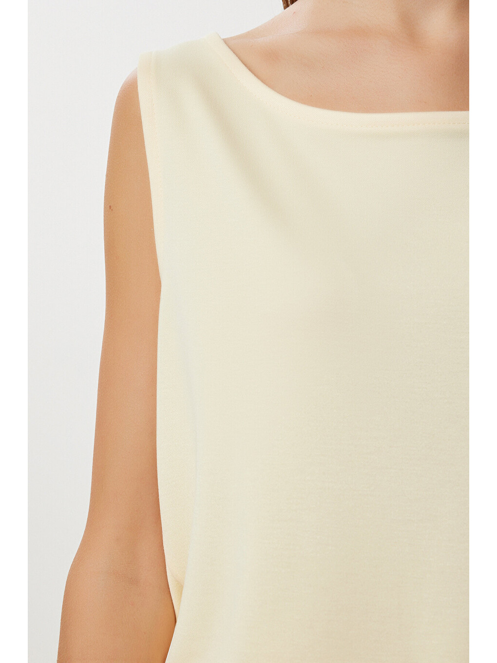Sarı Modal Bluz Pantolon Takım SARI LDZ0039-2