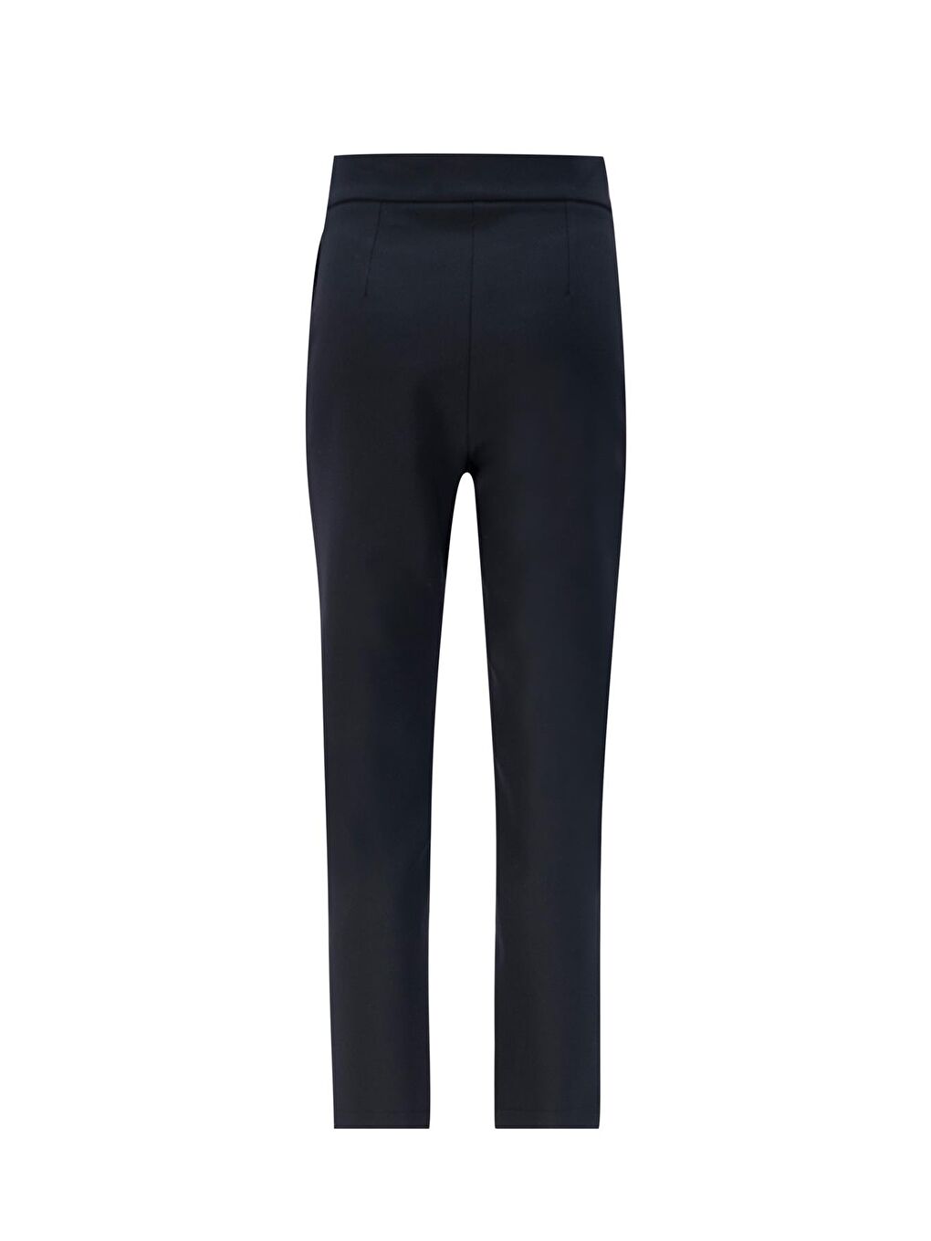 Asimetrik Kapamalı Pantolon 24K2707 Siyah-4