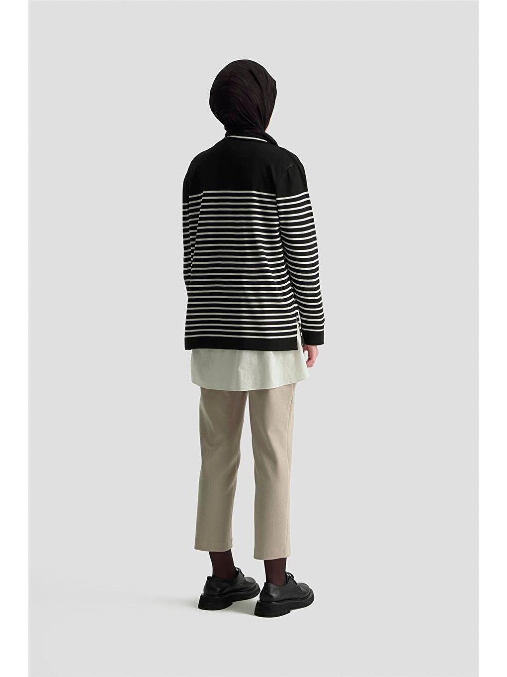 Beli Lastikli Klasik Pantolon 25Kd1113 Bej-1