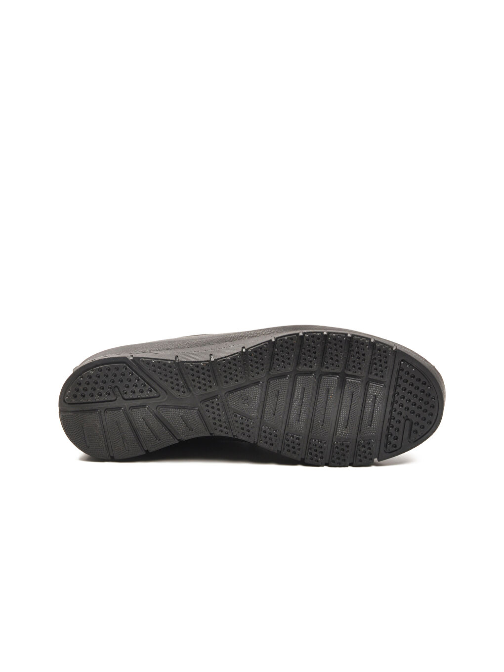 Siyah Lastik Bağcıklı Hafif Esnek Kadın Casual Ayakkabı 034 Z-4