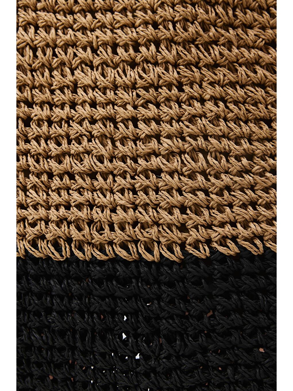 Hasır Omuz Çantası Y9202 Siyah-3