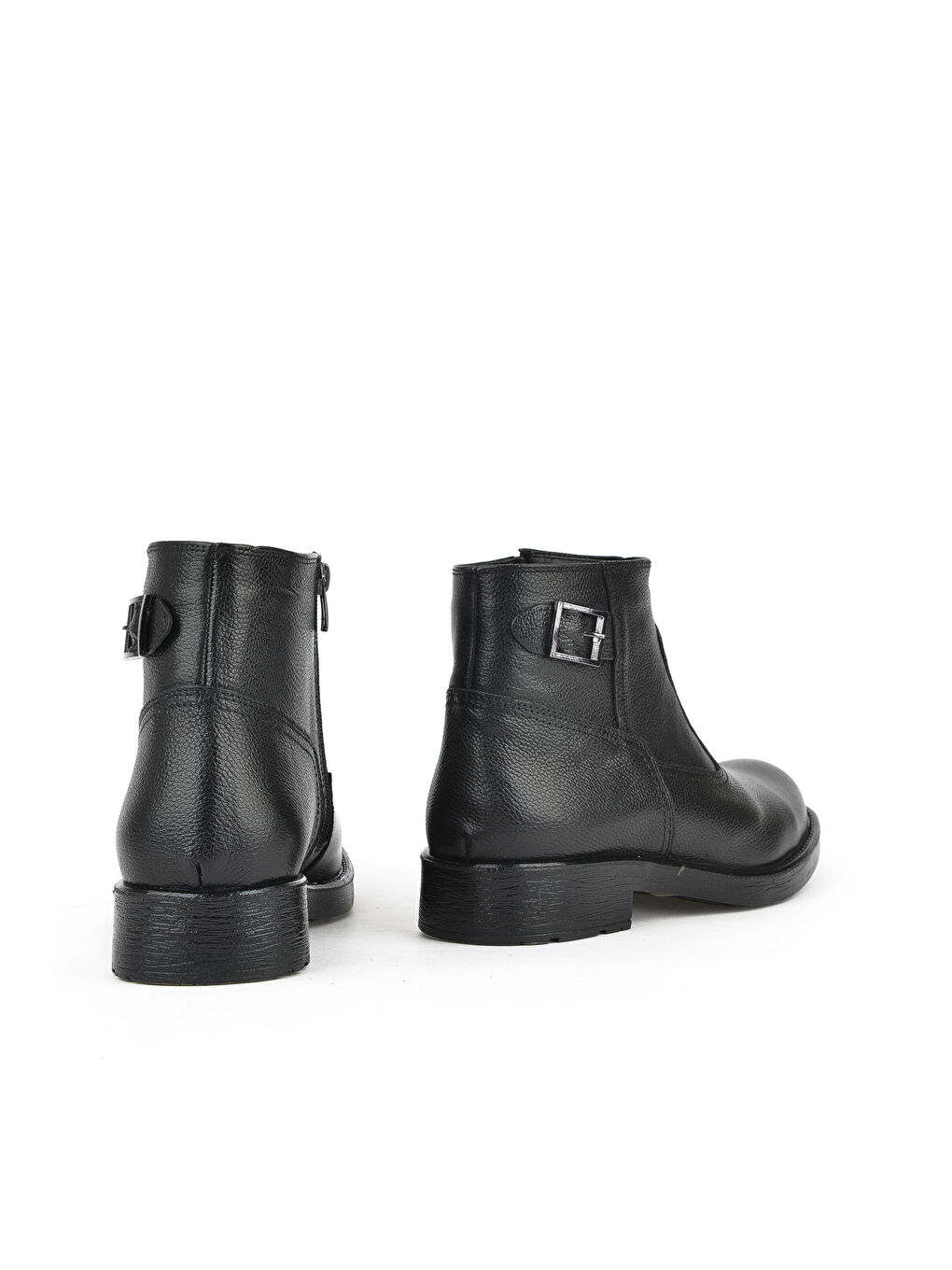 Erkek Hakiki Deri Kürklü Bot 153999Z0442 Siyah-2