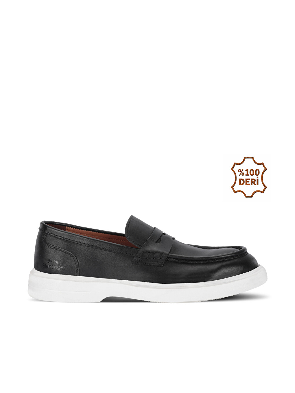 YORK I Erkek Deri Siyah Comfort