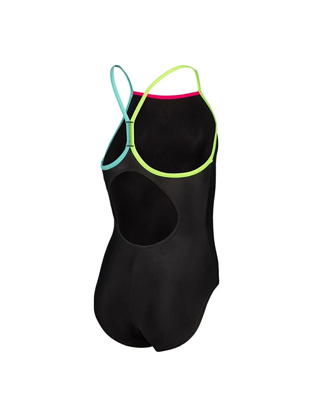 Swimsuit Light Drop Solid Çocuk Siyah Yüzücü Mayosu 005919569-1
