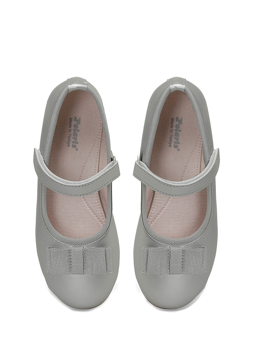 Gri BAGY.F4FX Gümüş Kız Çocuk Babet-3