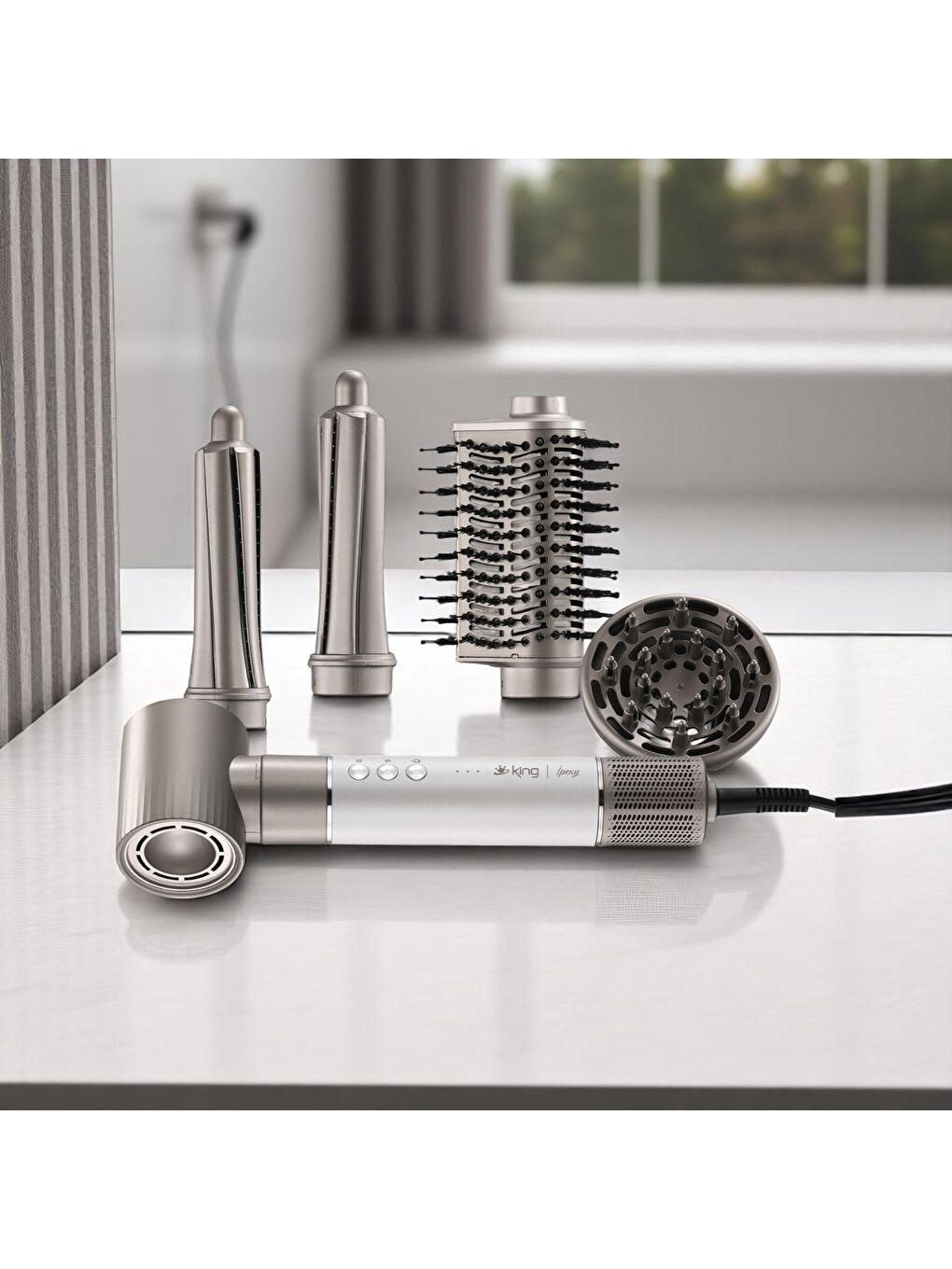 IPEXY K800 SAÇ KURUTMA VE ŞEKİLLENDİRİCİ SET