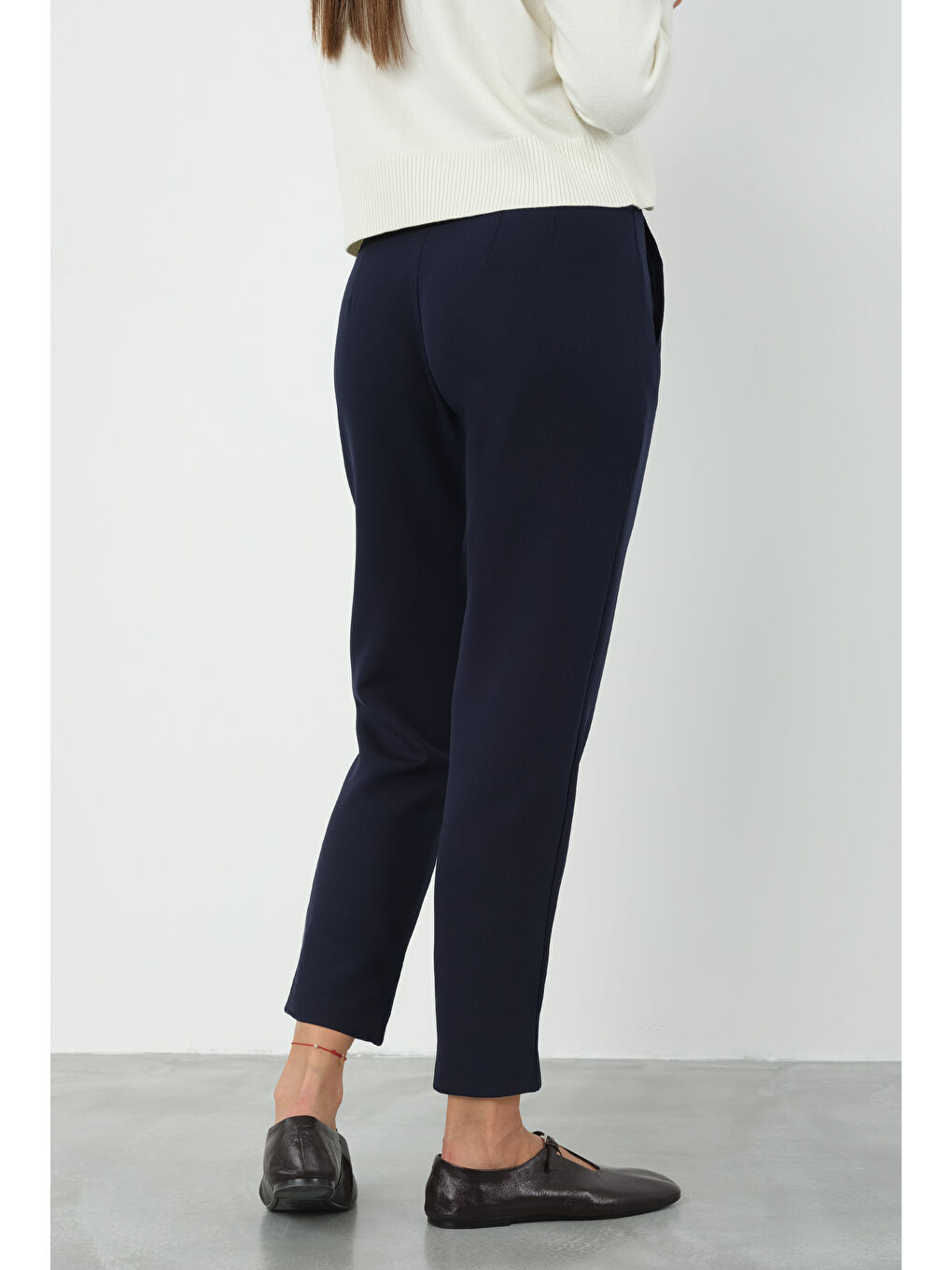 Fit Pantolon Lacivert-3