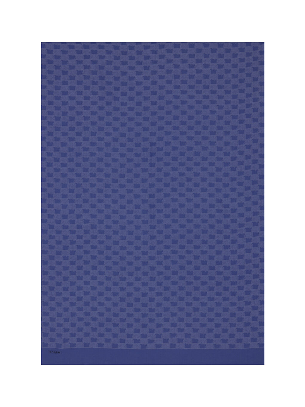 Kare Jakar Mavi Şal