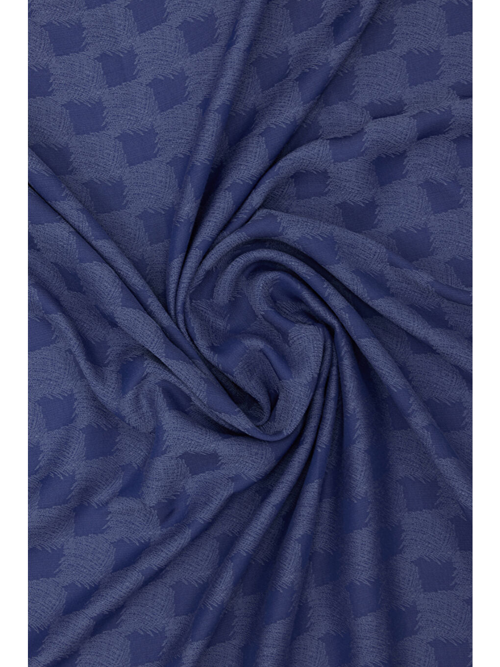 Kare Jakar Mavi Şal-1