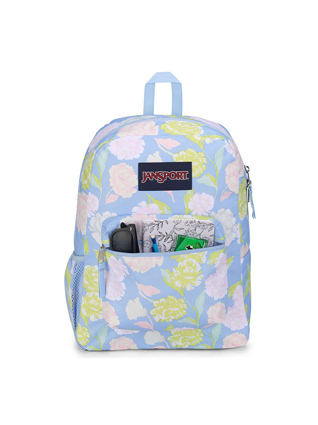 Jansport Renksiz Cross Town Autumn Tapestry Hydrangea Sırt Çantası EK0A5BAI6K2 - 6