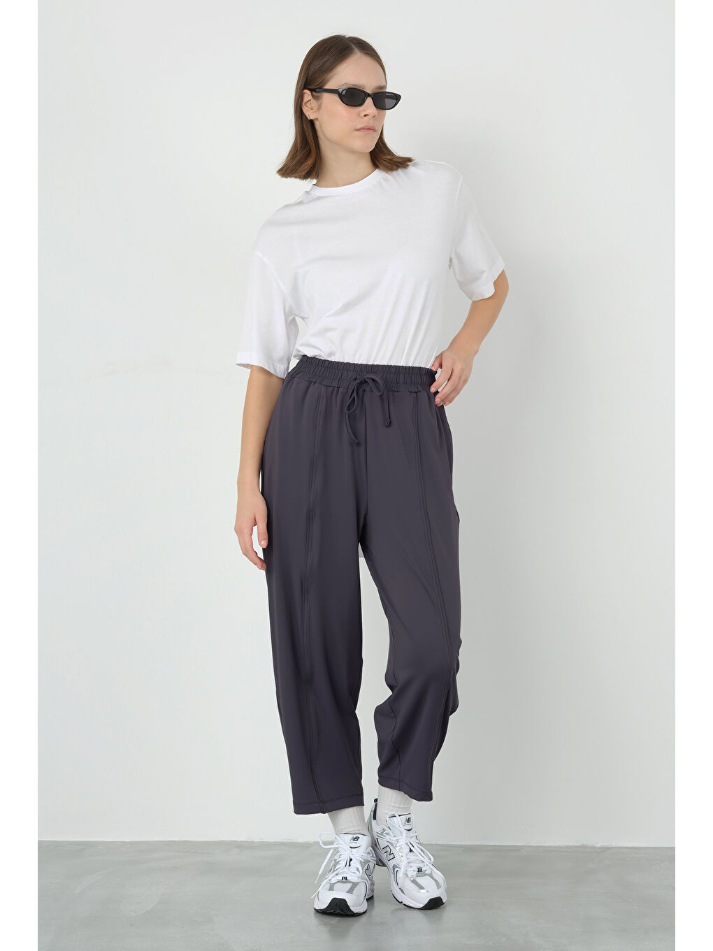 Parçalı Pantolon Antrasit-1