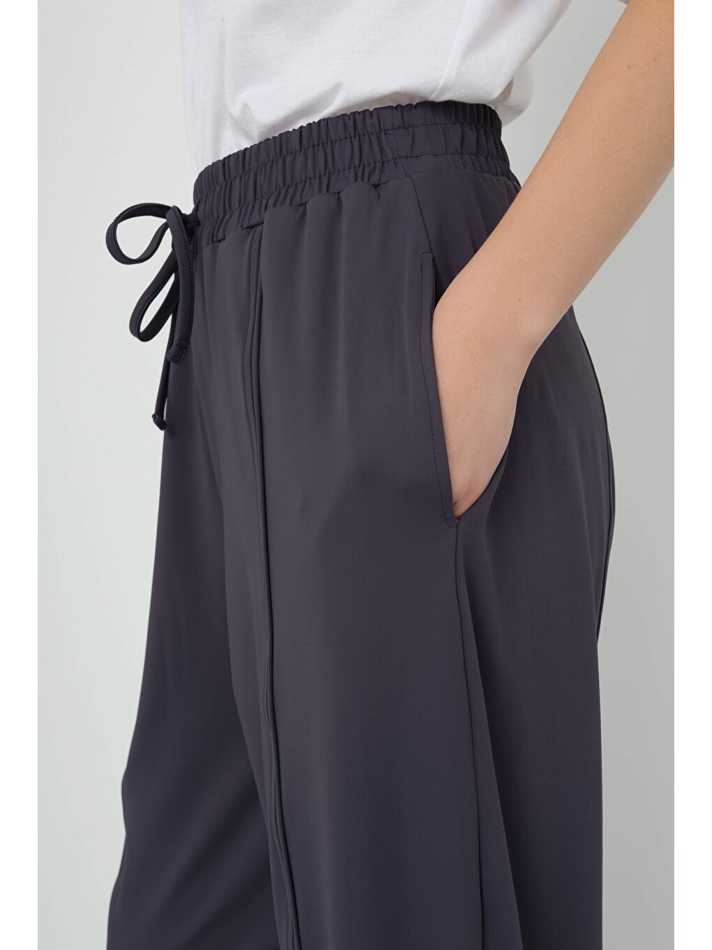 Parçalı Pantolon Antrasit-4