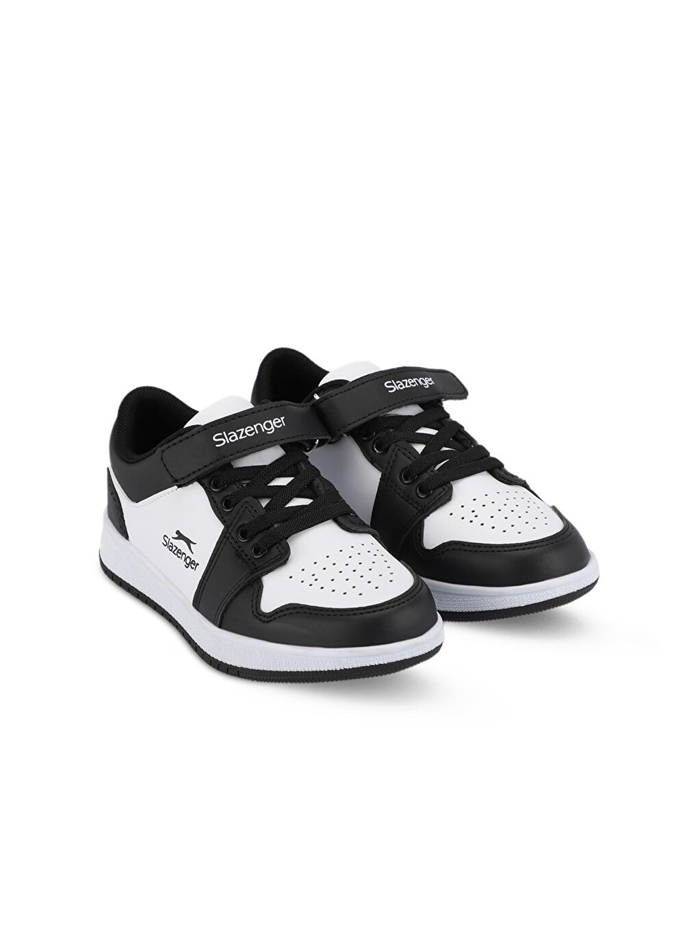 SLAZENGER Beyaz-Siyah PRINCE I Unisex Çocuk Sneaker Ayakkabı Beyaz / Siyah - 1