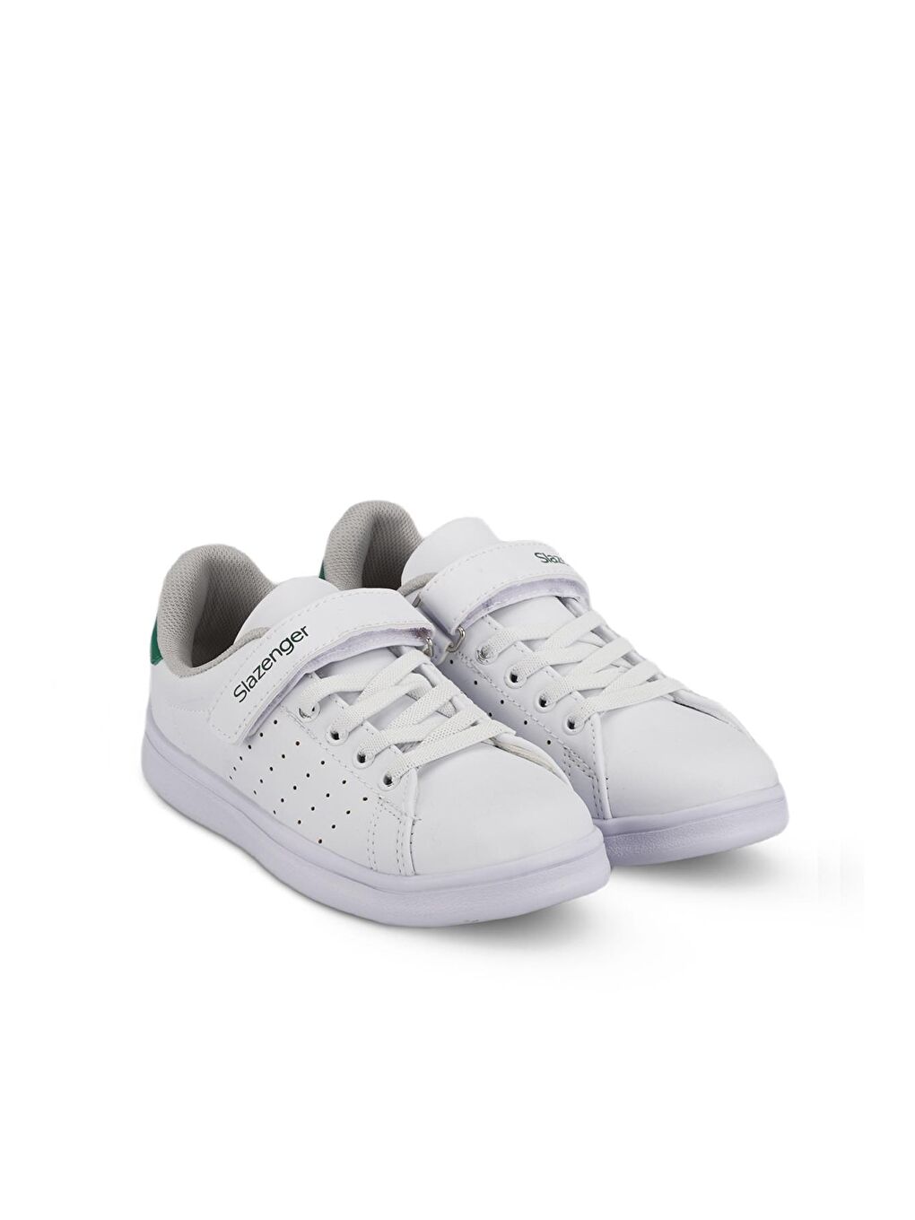 SLAZENGER Beyaz-Yeşil PIANO I Unisex Sneaker Ayakkabı Beyaz / Yeşil - 1