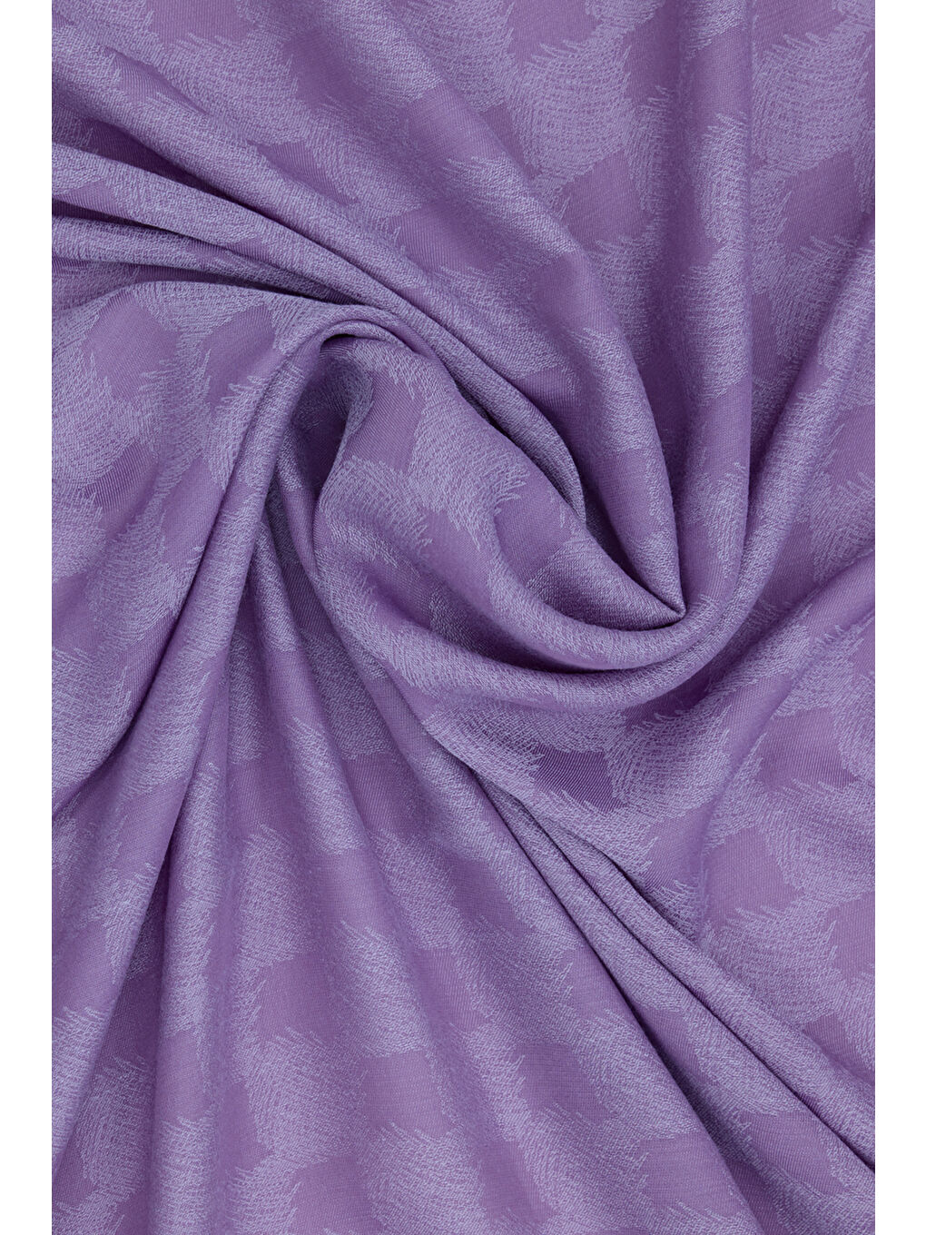 Kare Jakar Lila Kadın Şal-1