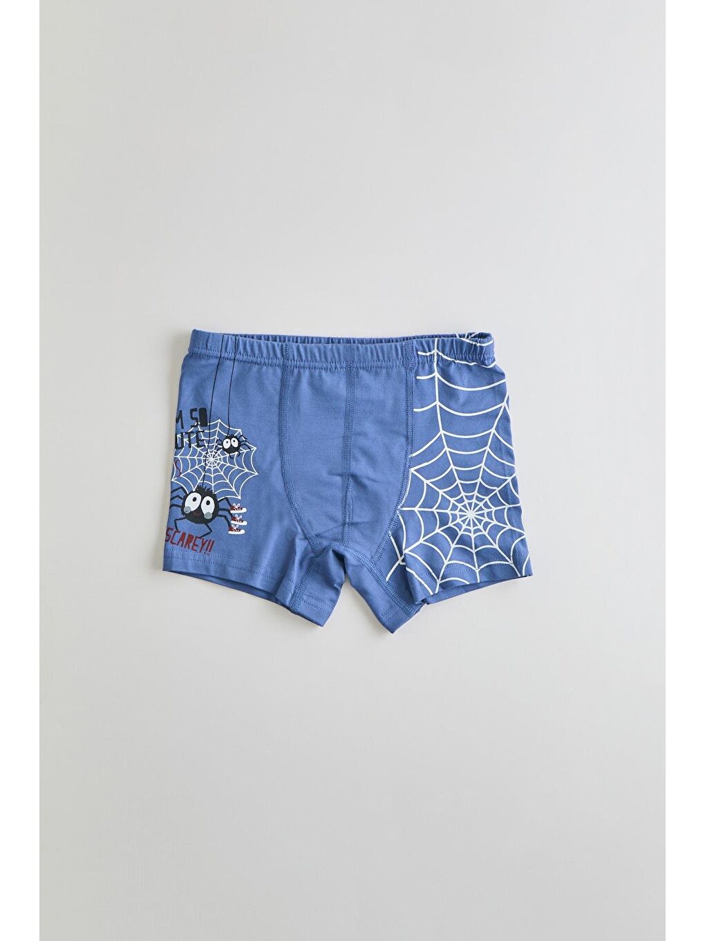 Karışık Erkek Çocuk 5 Li  Paket Örümcek Baskılı Boxer Çok Renkli-3