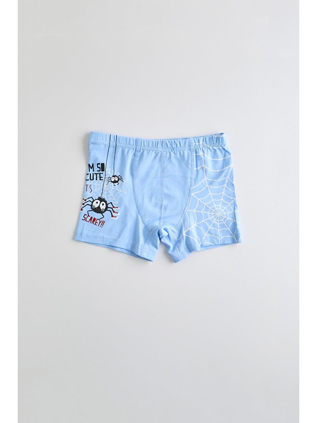 Karışık Erkek Çocuk 5 Li  Paket Örümcek Baskılı Boxer Çok Renkli-9