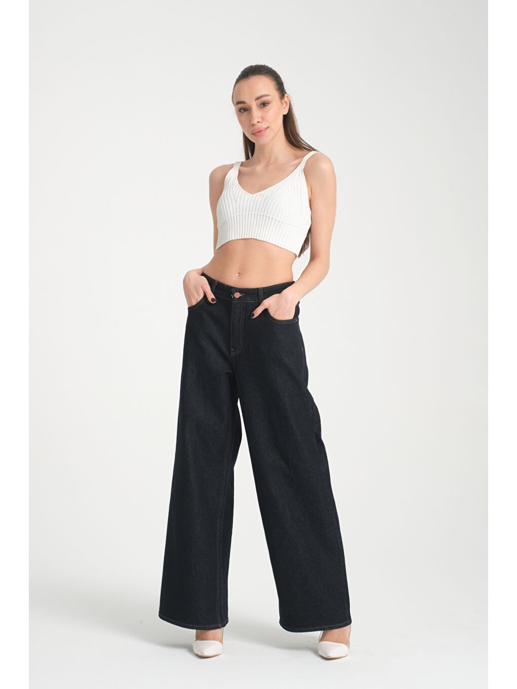 Rodi Mavi Carmen 012 Baggy Fıt Denim Pantolon 0923