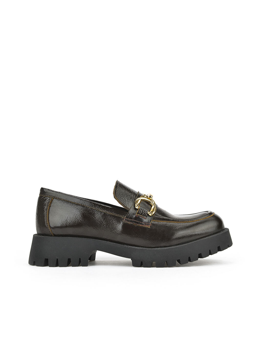 Kahverengi Hakiki Deri Kadın Ayakkabı 1531033Z2549 Kahve