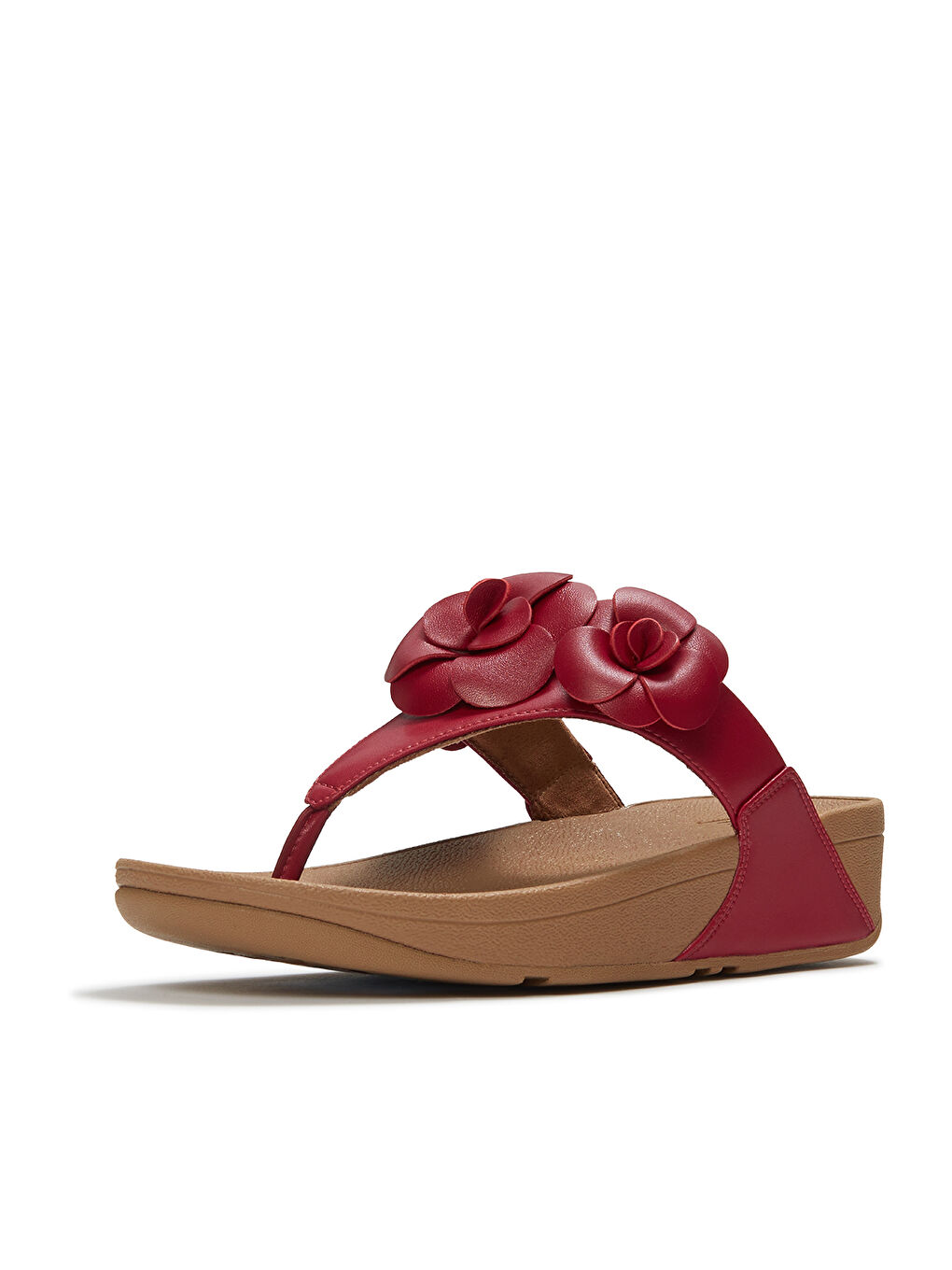 Kadın Bordo Rengi Parmak Arası Terlik-1