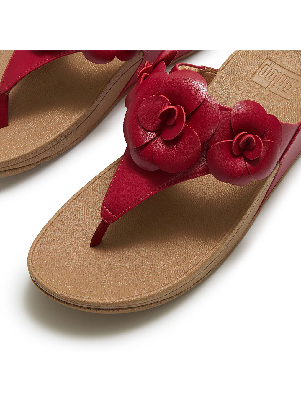 Kadın Bordo Rengi Parmak Arası Terlik-3