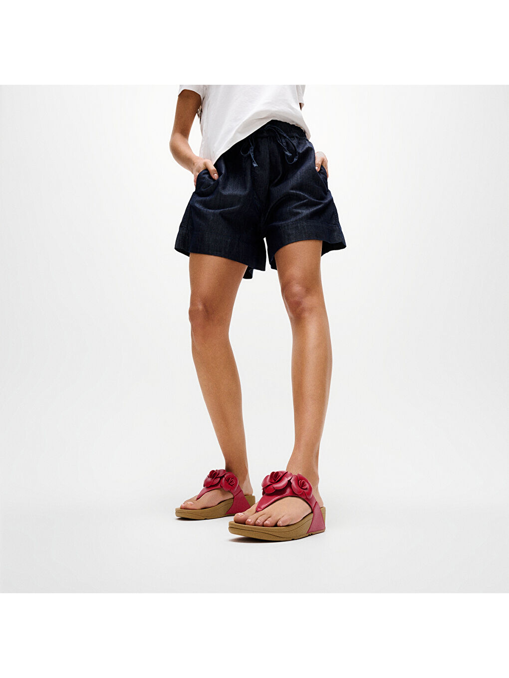 Kadın Bordo Rengi Parmak Arası Terlik-5