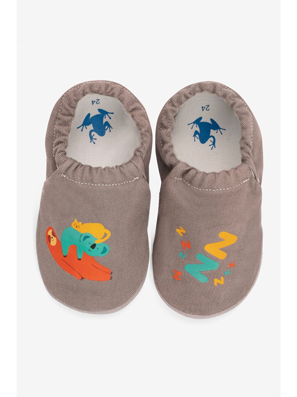 Slumber Hyper Sıcak Gri Barefoot Akıllı Patik