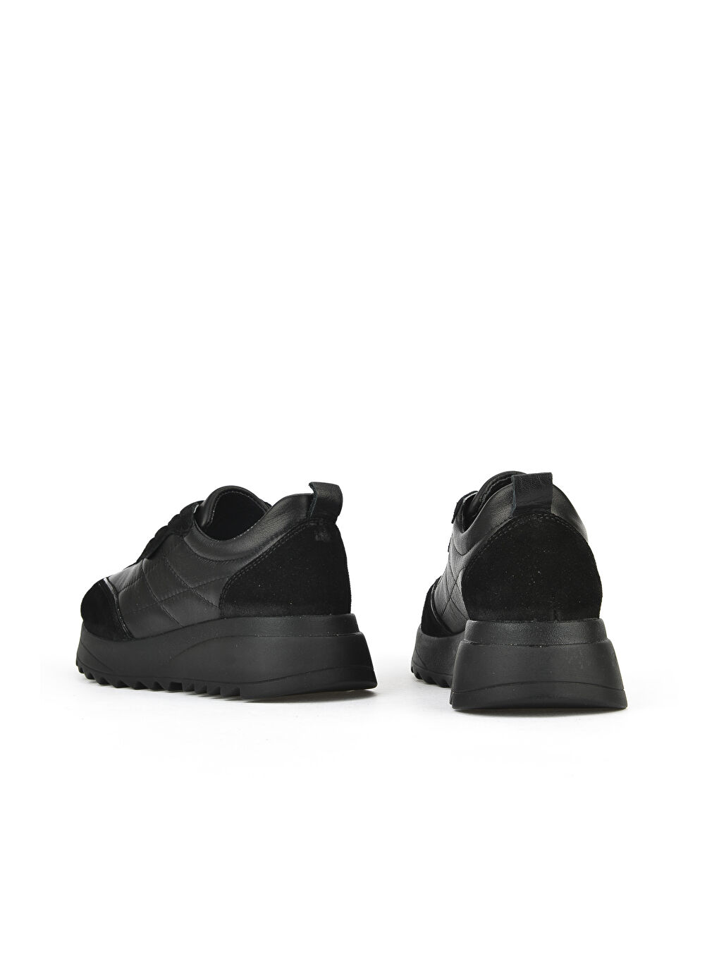 Kadın Hakiki Deri Sneaker 1531050Z26802420PK Siyah-2