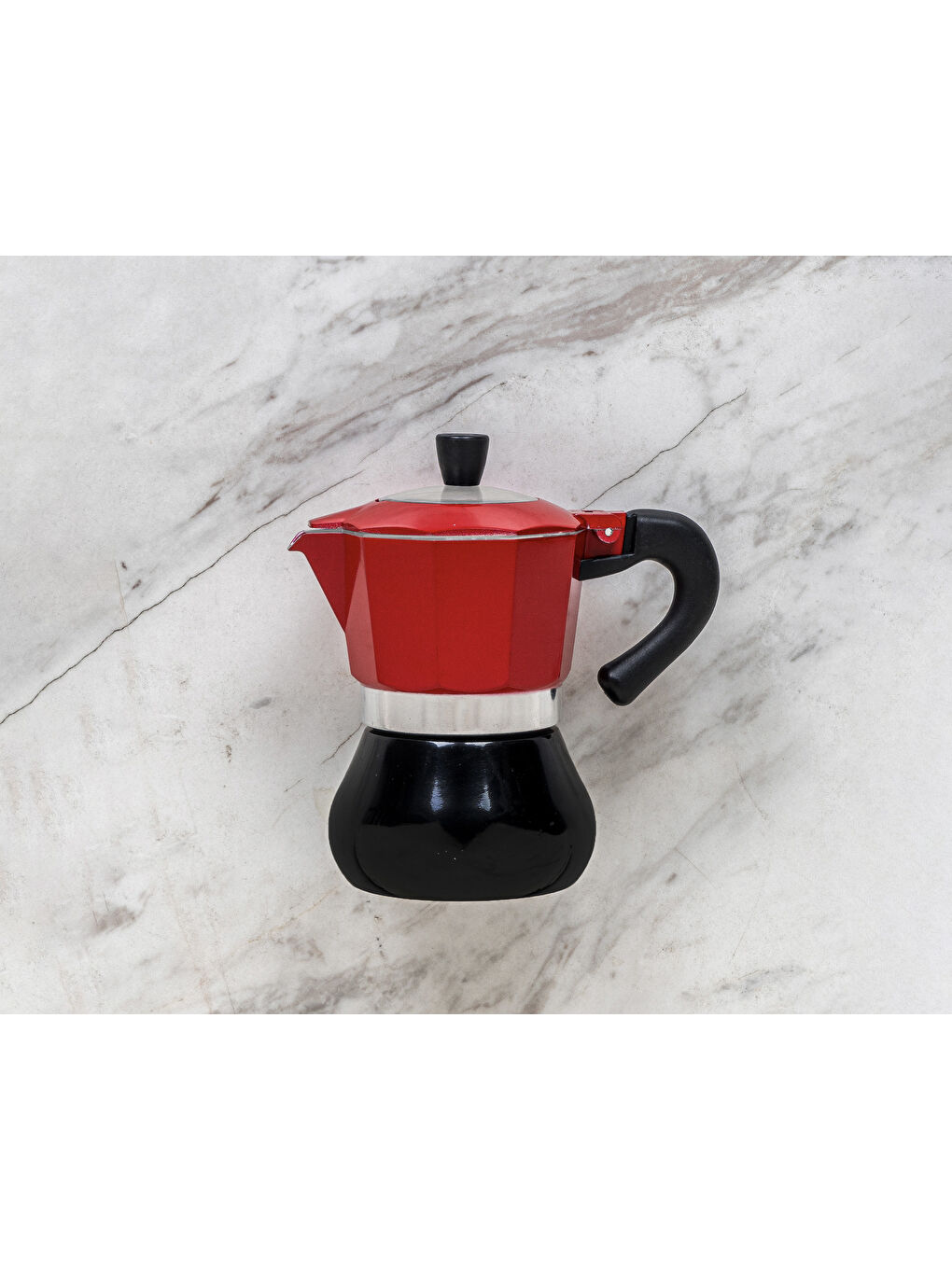 Kırmızı Moka Pot