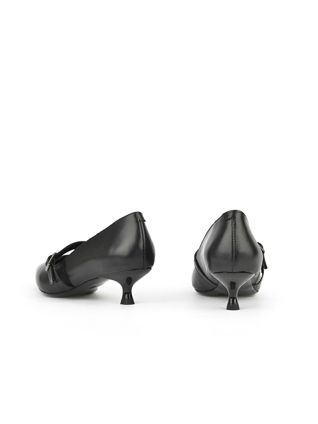 Kadın Hakiki Deri Ayakkabı 1531050Z26104804K Siyah-2