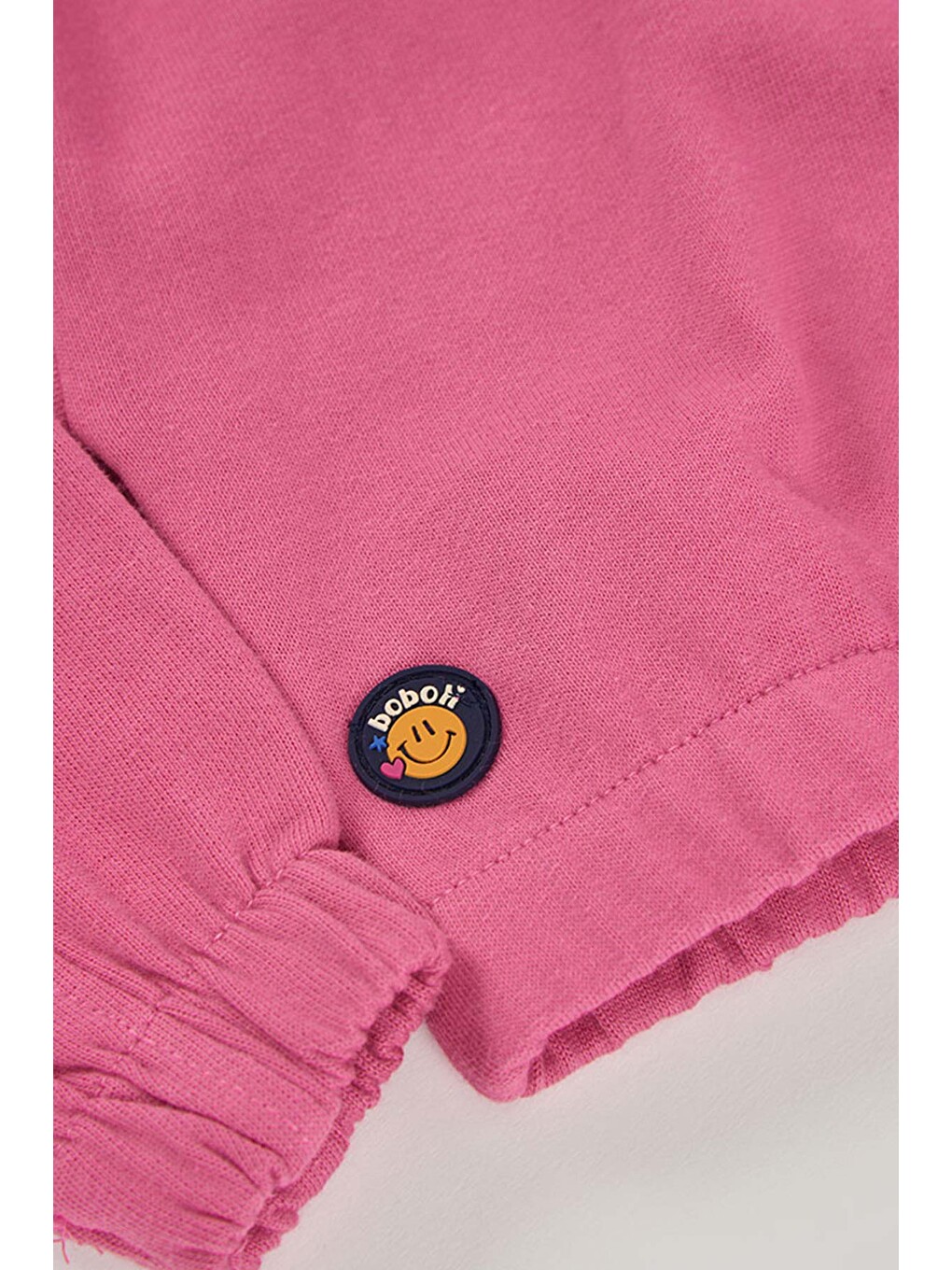 Çiçek Desenli Sweatshirt 2 Yaş-6 Yaş Pembe-3