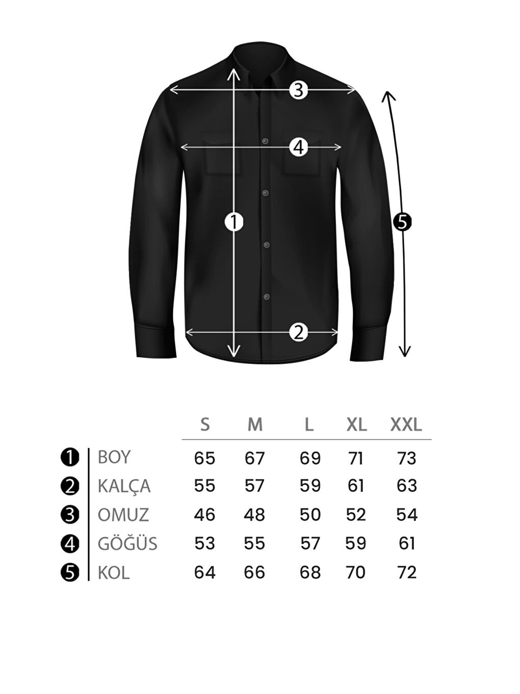 Beyaz Uzun Kol Keten Gömlek BLD 7040_40368-5