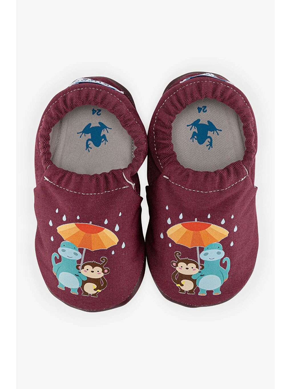 Umbrella Flower Hyper Mürdüm Barefoot Akıllı Patik